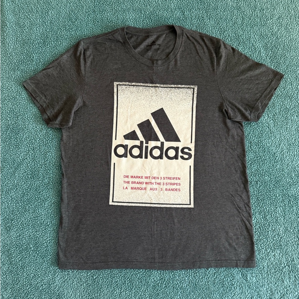 Men’s Adidas T-Shirt, Amplifier Tee, Size Large